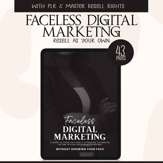 Faceless Digital Marketing