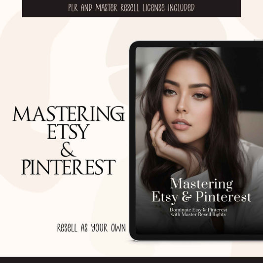 Mastering Etsy & Pinterest eBook